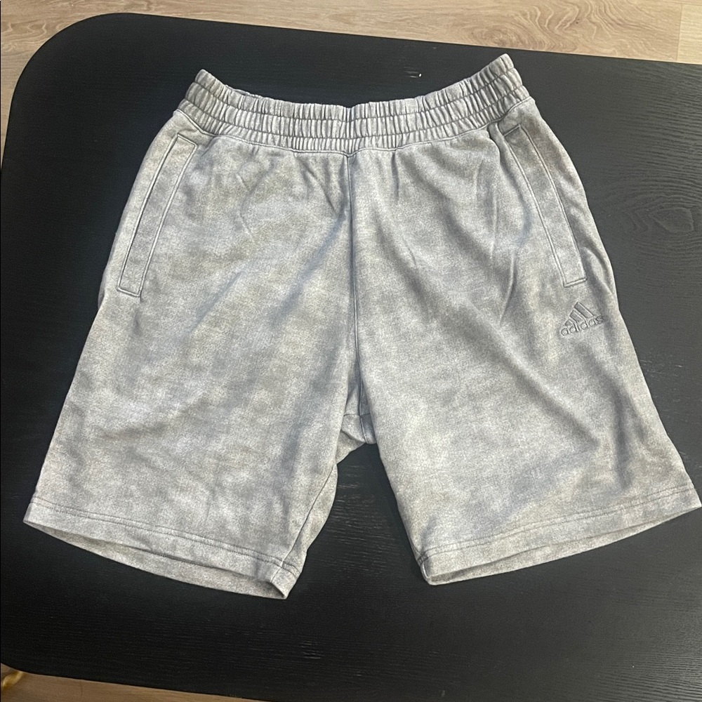Adidas Men's Athletic Shorts in Light Gray